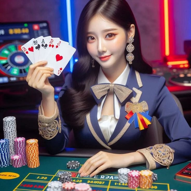 Tampilan permainan slot online di perangkat mobile